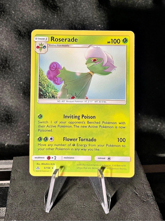 Pokémon Other - Pokémon Roserade Trading Card 5/156